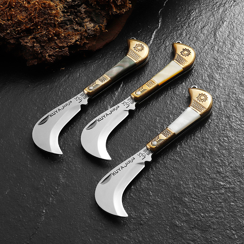 Power Key Tools - 3CR13 Stainless Steel Hook Folding Blade
