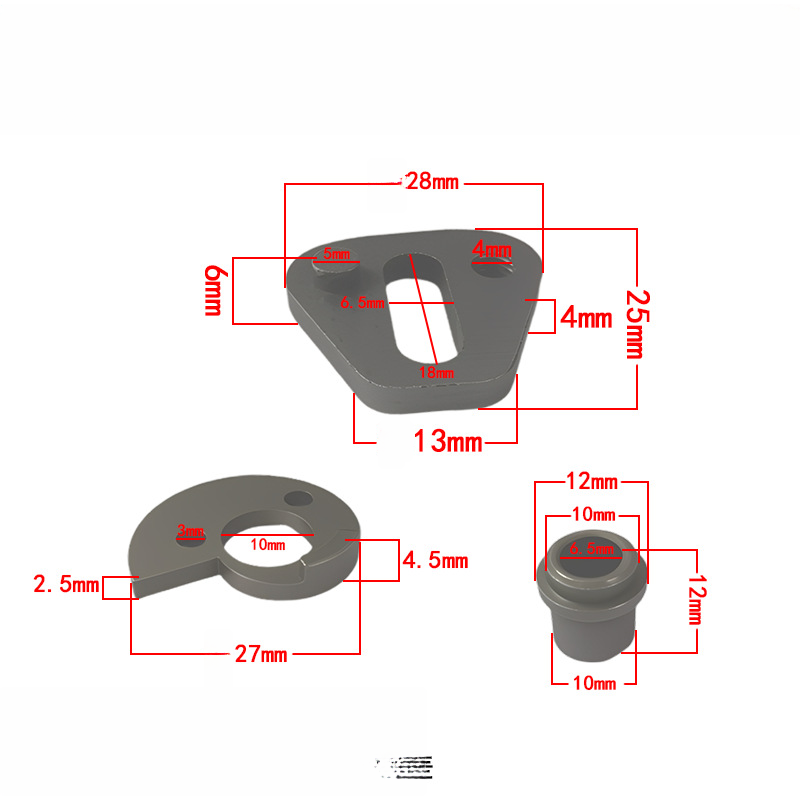 Power Tools Guide - 3pcs Chain Guide Adjusting Block 10