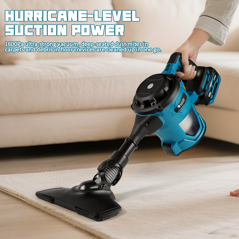 Power Tools Vacuum - 16000pa Cordless Electric Vacuum Cleaner Handheld