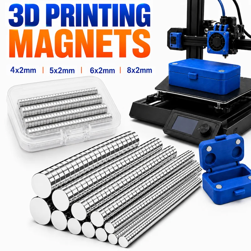 Power Tools List - 120pcs 3D Printing Magnets Set 4