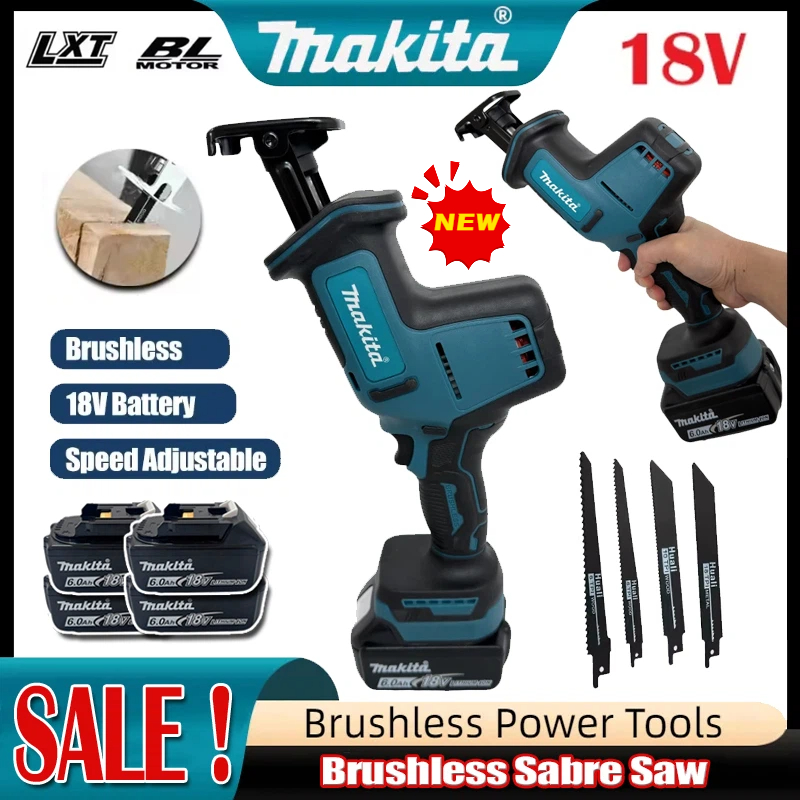 Power Tools For Woodworking - 2026 Makita Cordless Brushless Reciprocating Saw
