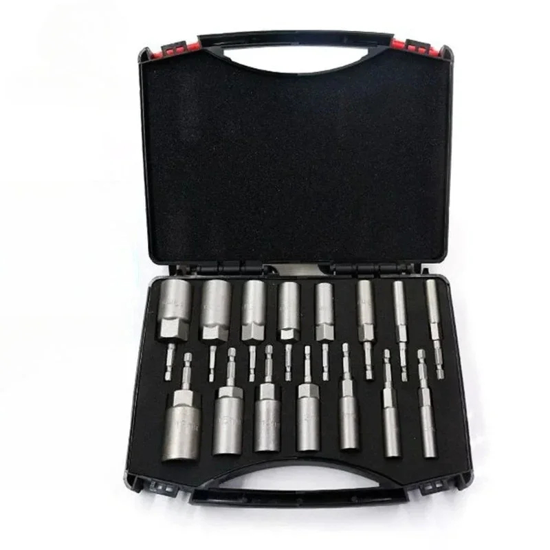 Power Tools List - 5.5mm-19mm Hex Socket Sleeve Nozzles Nut