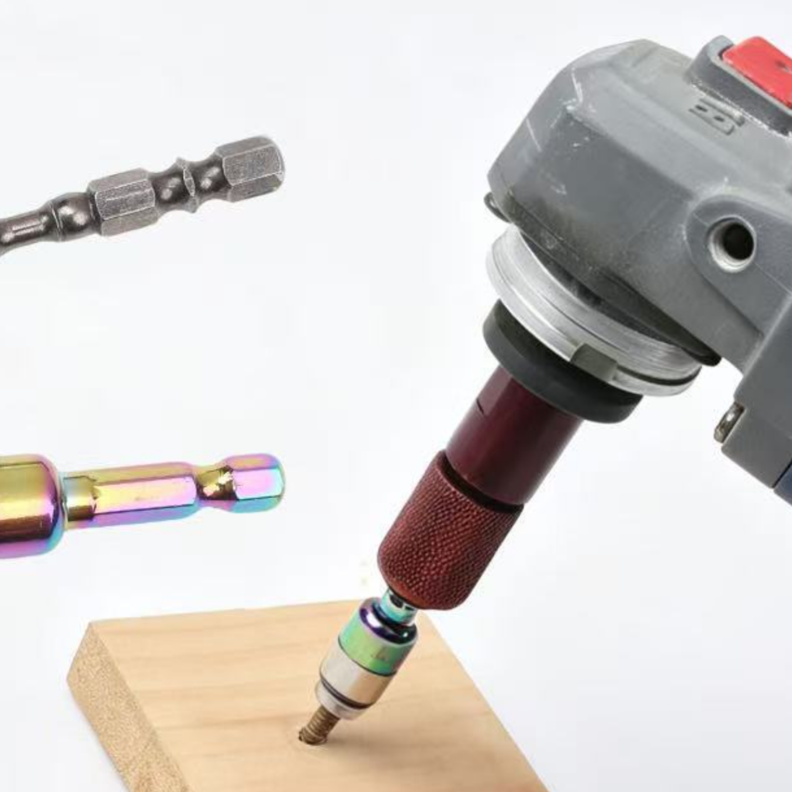 Power Tools Grinder - Angle Grinder Adapter Head Knurled Grip