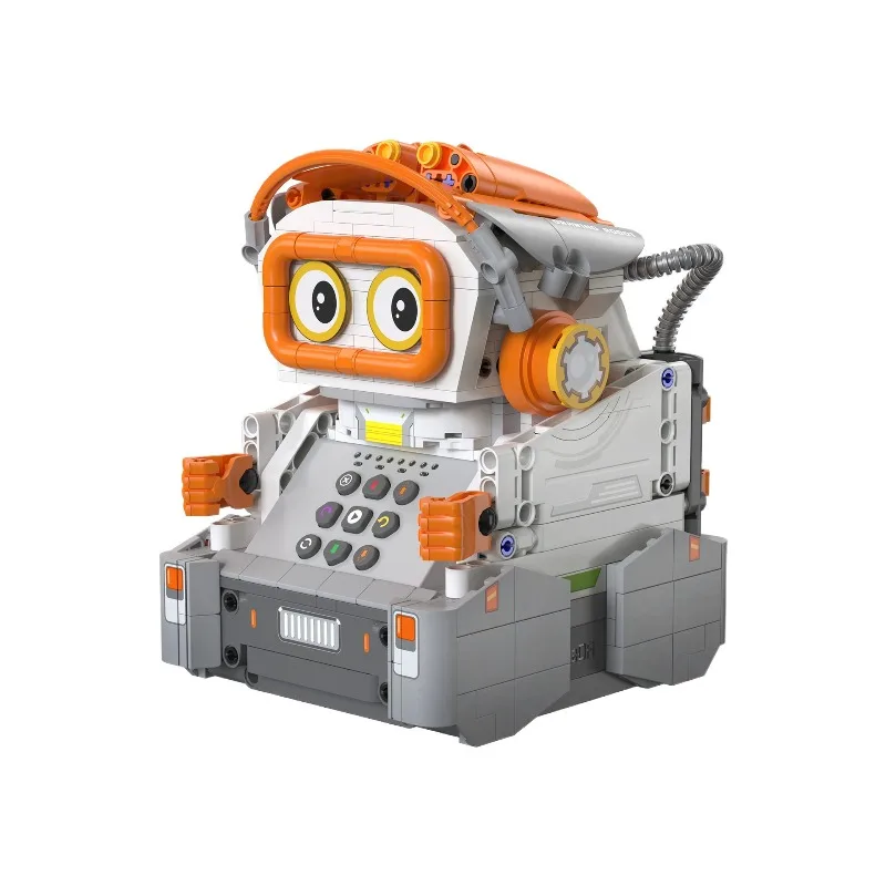 Power Tools Drawing - Drawing programmable robot, assembling birthday gift