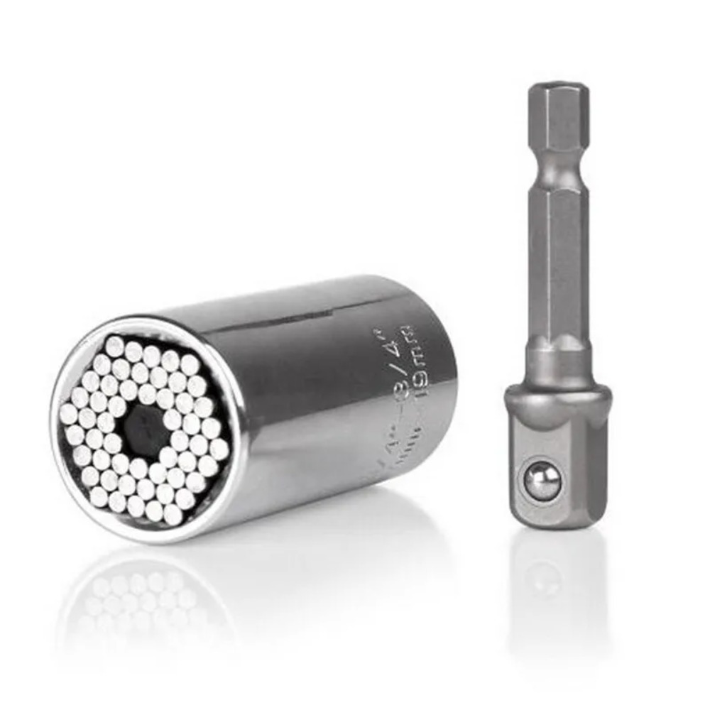 Power Tools List - Universal Socket Wrench Torque Head Set