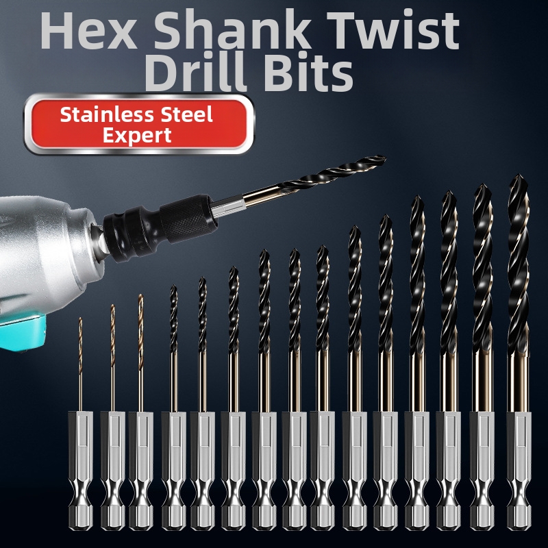 Power Tools For Woodworking - 1.5-6.5mm Hexagonal Handle Three Pointed Woodworki