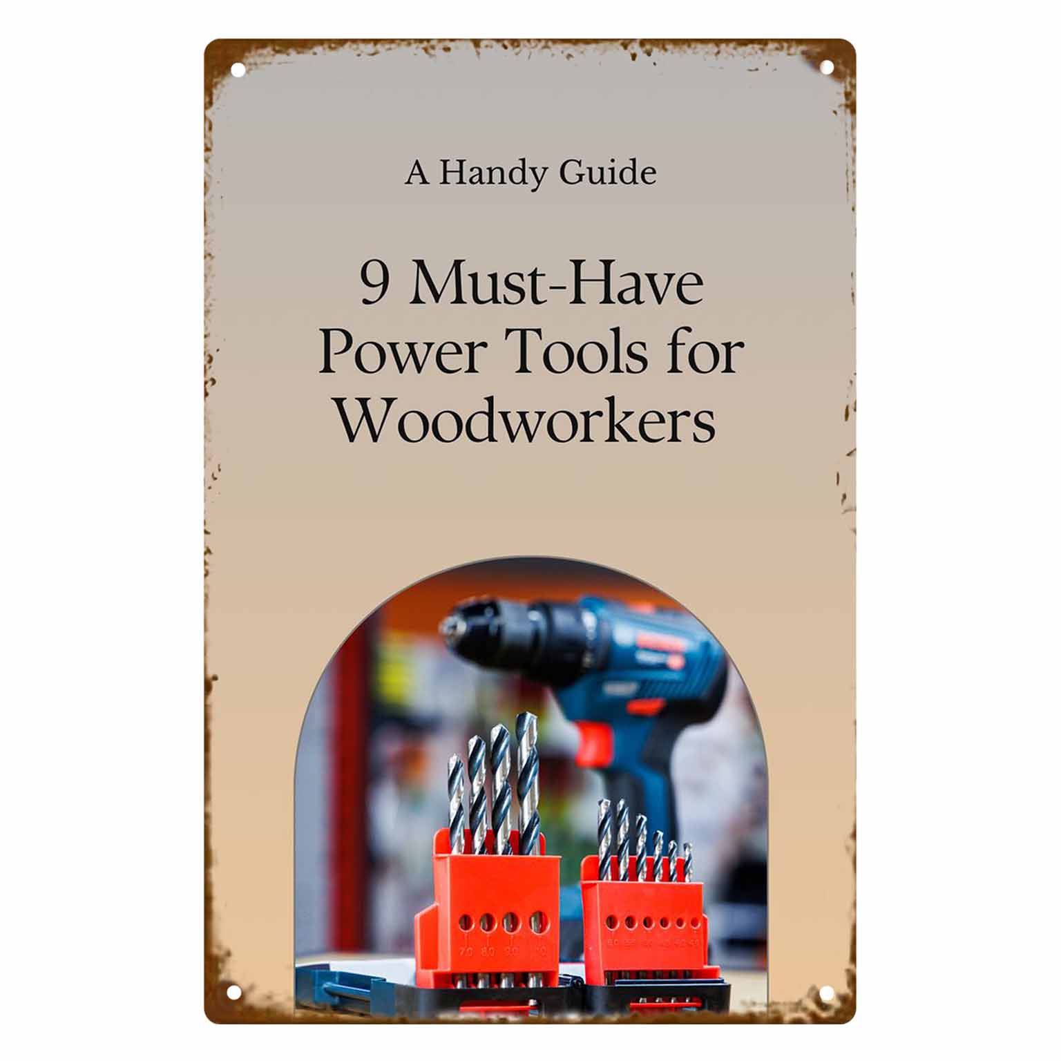 Power Tools You Must Have - 2D FLAT 1pc 