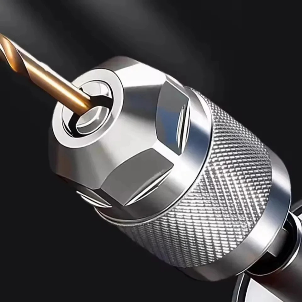 Power Tools For Woodworking - 3-Jaw Keyless Drill Chuck Adapter 1.5-6.5mm