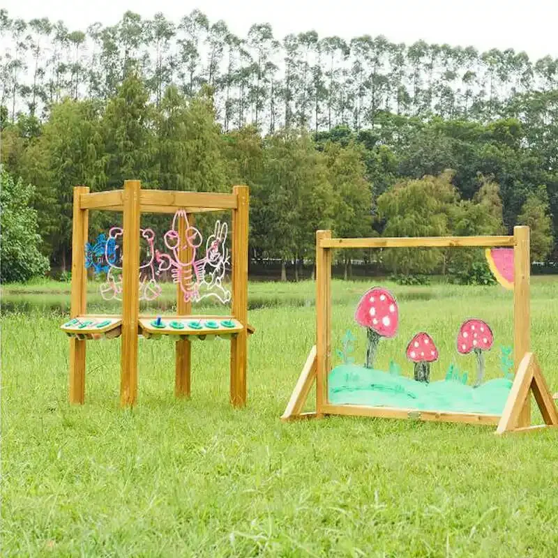 Power Tools Drawing - Outdoor easel standing, movable drawing board