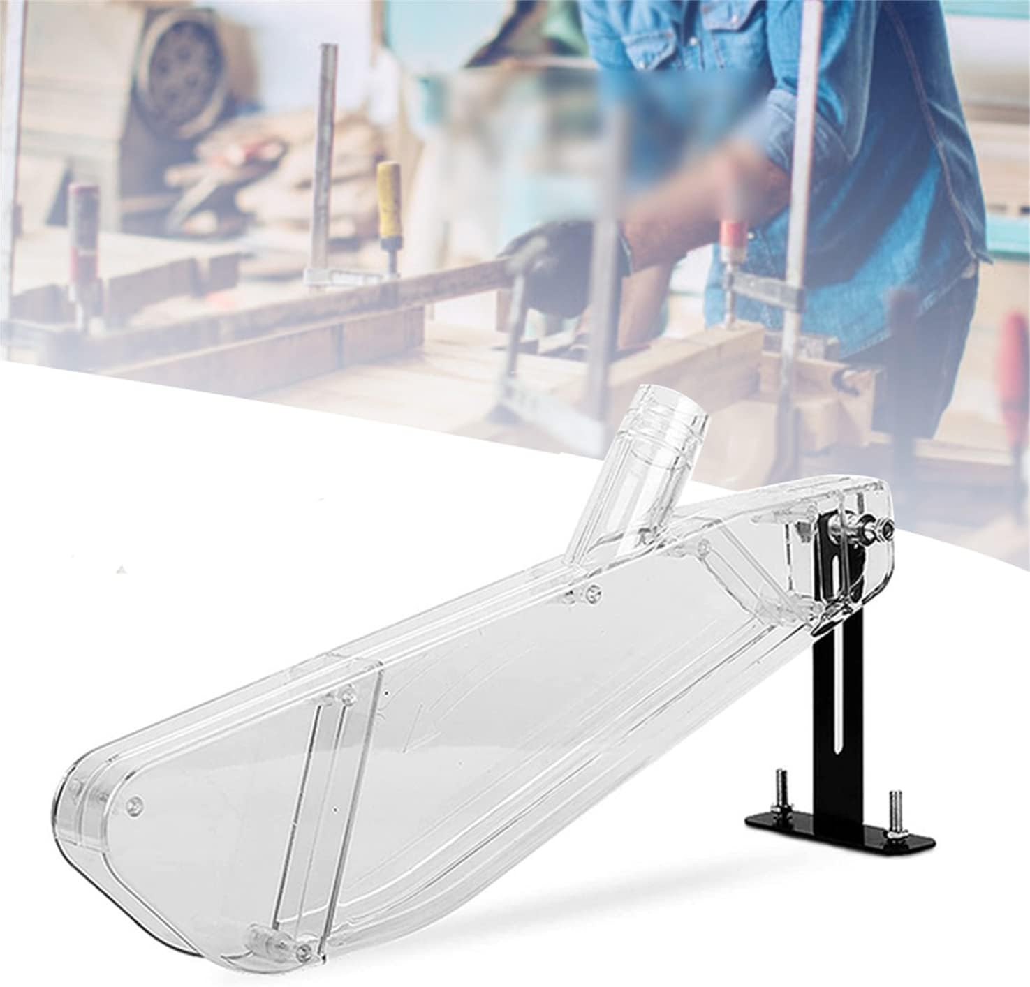 Power Tools Vacuum - Woodworking Table Saw Protective Cover Transparent