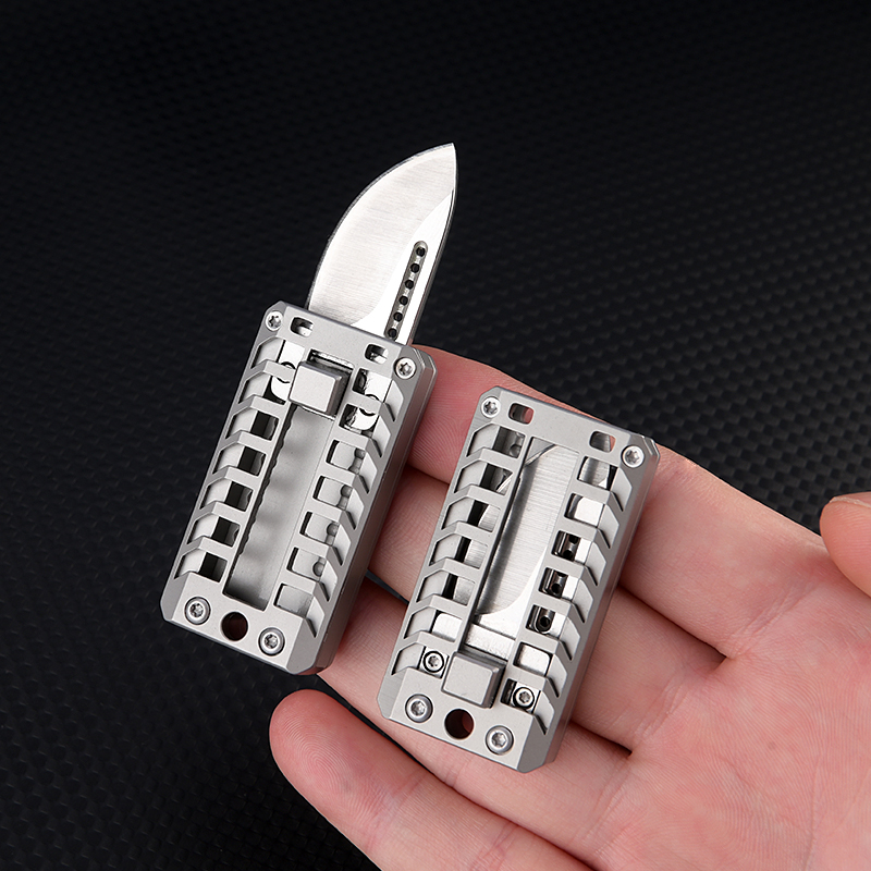 D2 Steel Sliding Knife Creativ - Power Key Tools 评论和价格