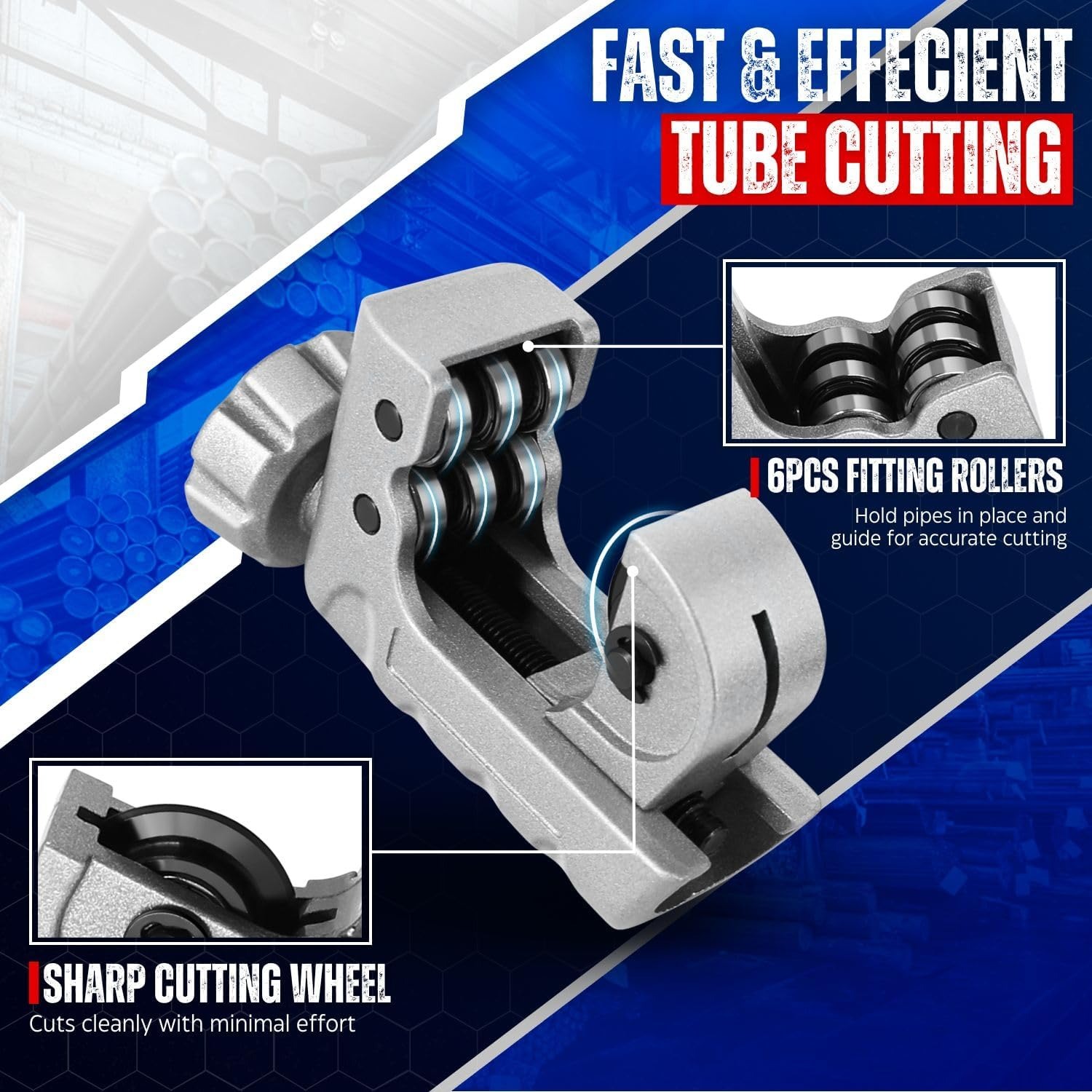 Bearing-type Pipe Cutter Rotar - Power Tools Plumbing 评论和价格