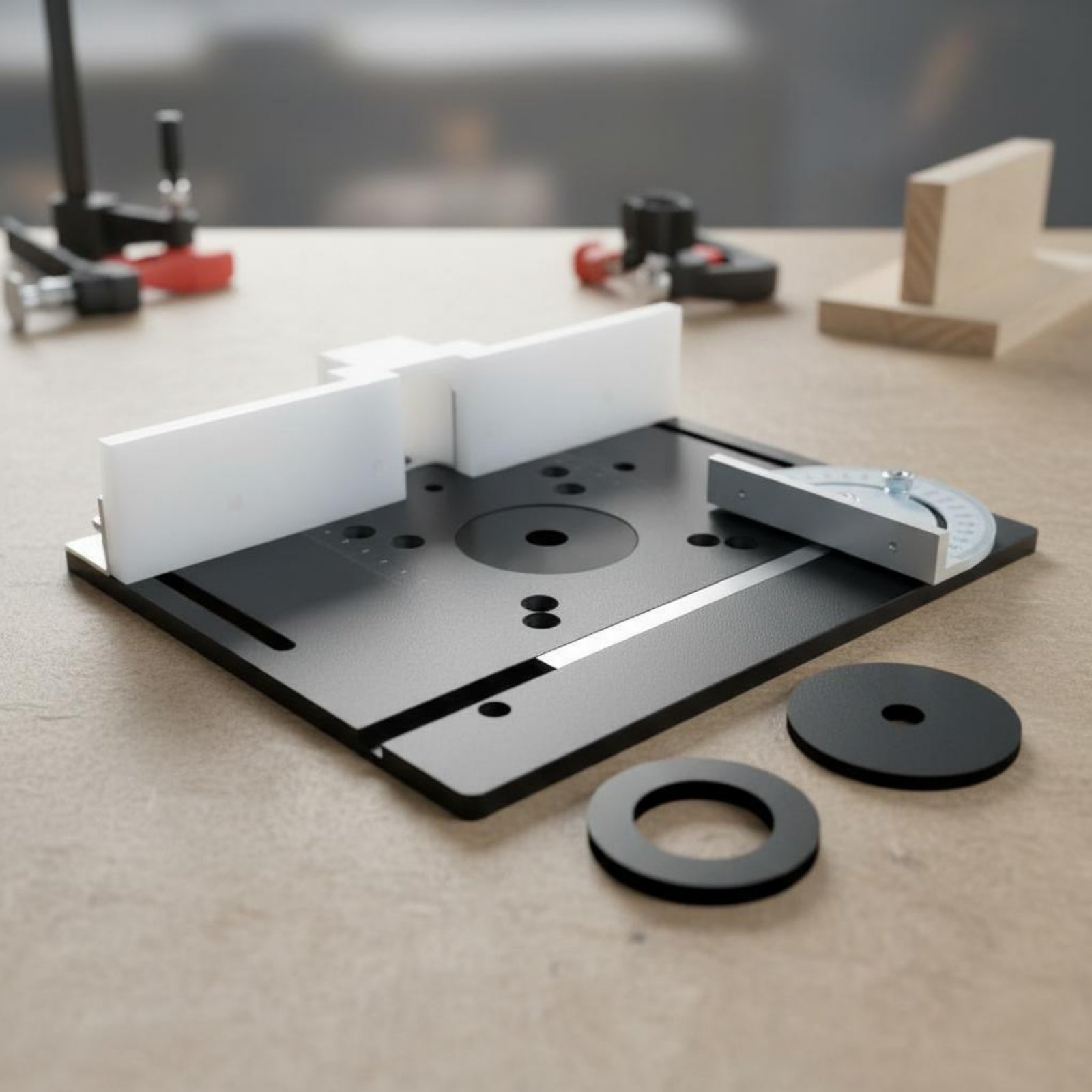 Aluminum Router Table Insert P - Power Tools Guide 评论和价格