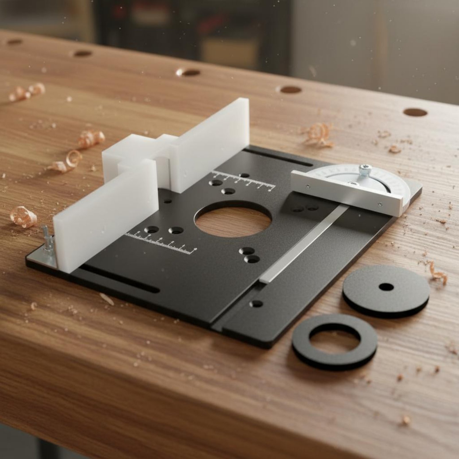 Aluminum Router Table Insert P - Power Tools Guide 评论和价格