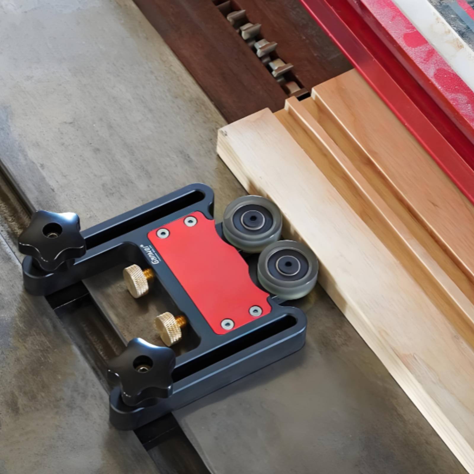 Featherboard Adjustable Table  - Power Tools Guide 评论和价格
