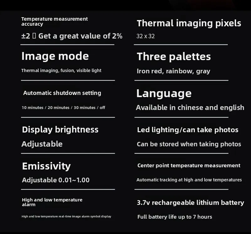 Thermal Imager, Infrared Therm - Power Tools Images 评论和价格