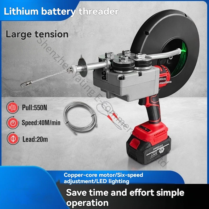 1pc Wire Threading Machine Ele - Power Tools Drawing 评论和价格