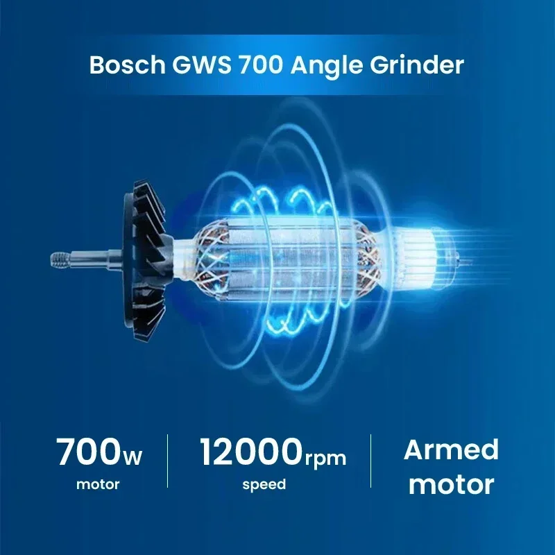 BOSCH GWS 700 Wired Angle Grin - Power Tools Grinder 评论和价格