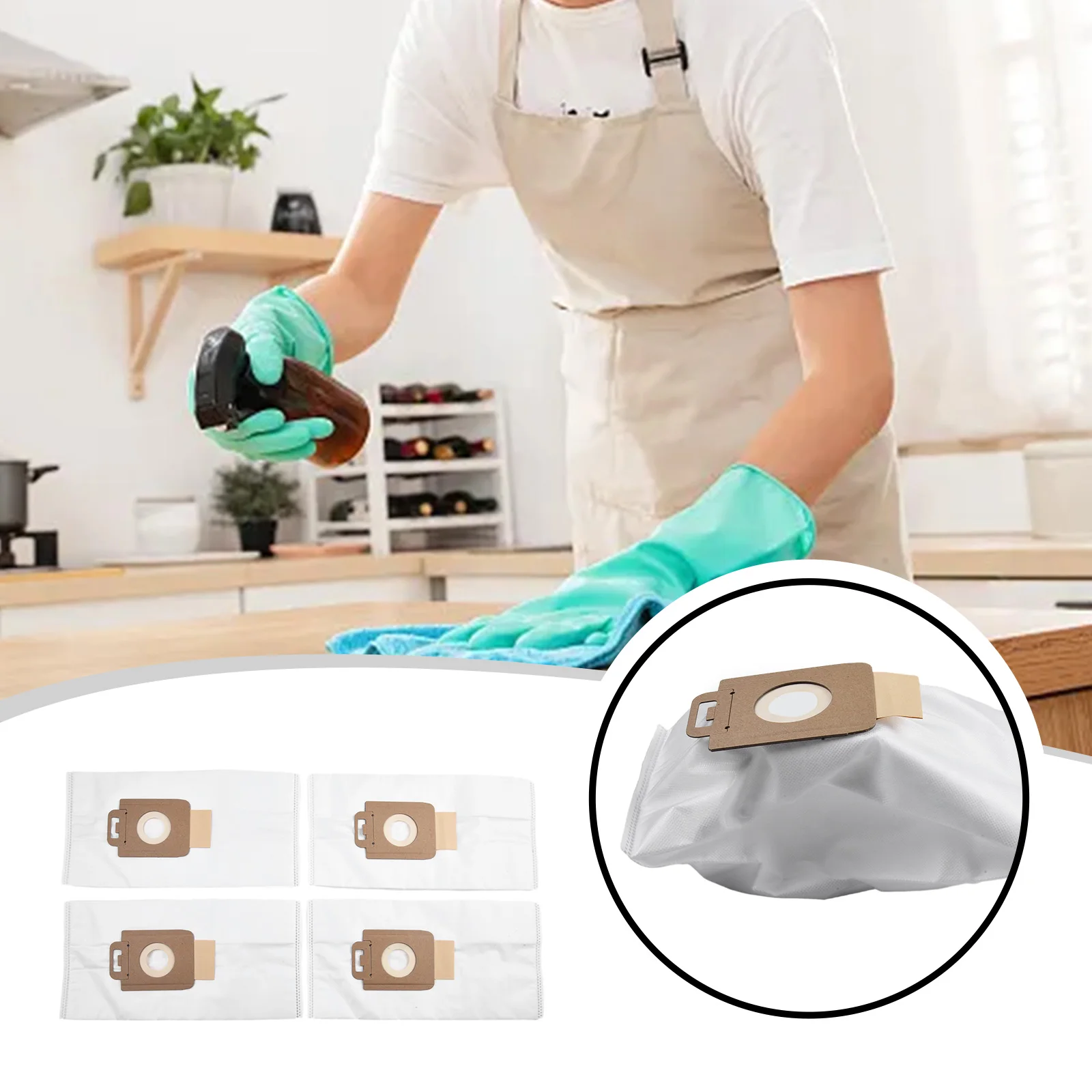 4PCS Dust Bags For Nilfisk 107 - Power Tools Vacuum 评论和价格