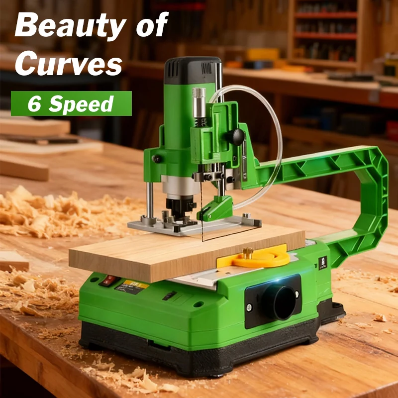 Desktop Curve Saw Desktop Scro - Scroll Saw Bench 评论和价格