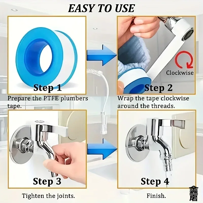 10 PCS Seal Tape Thread Seal W - Power Tools Plumbing 评论和价格