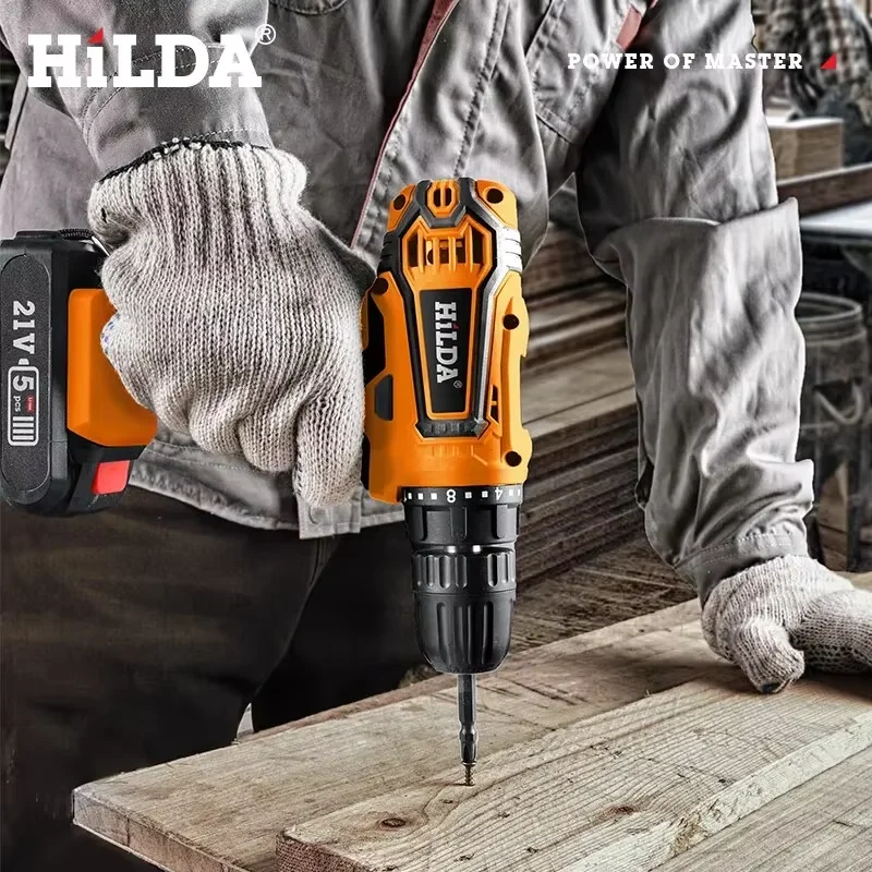 HILDA 12V/16.8V Cordless Drill - Power Tools You Must Have 评论和价格