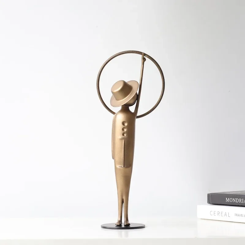Cast iron figure small sculptu - Power Tools Exhibition 评论和价格