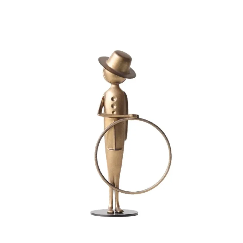 Cast iron figure small sculptu - Power Tools Exhibition 评论和价格