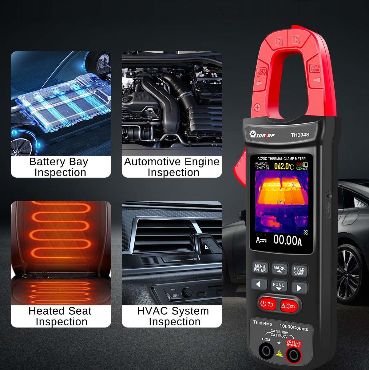TH104S Thermal Clamp Meter 100 - Power Tools Images 评论和价格