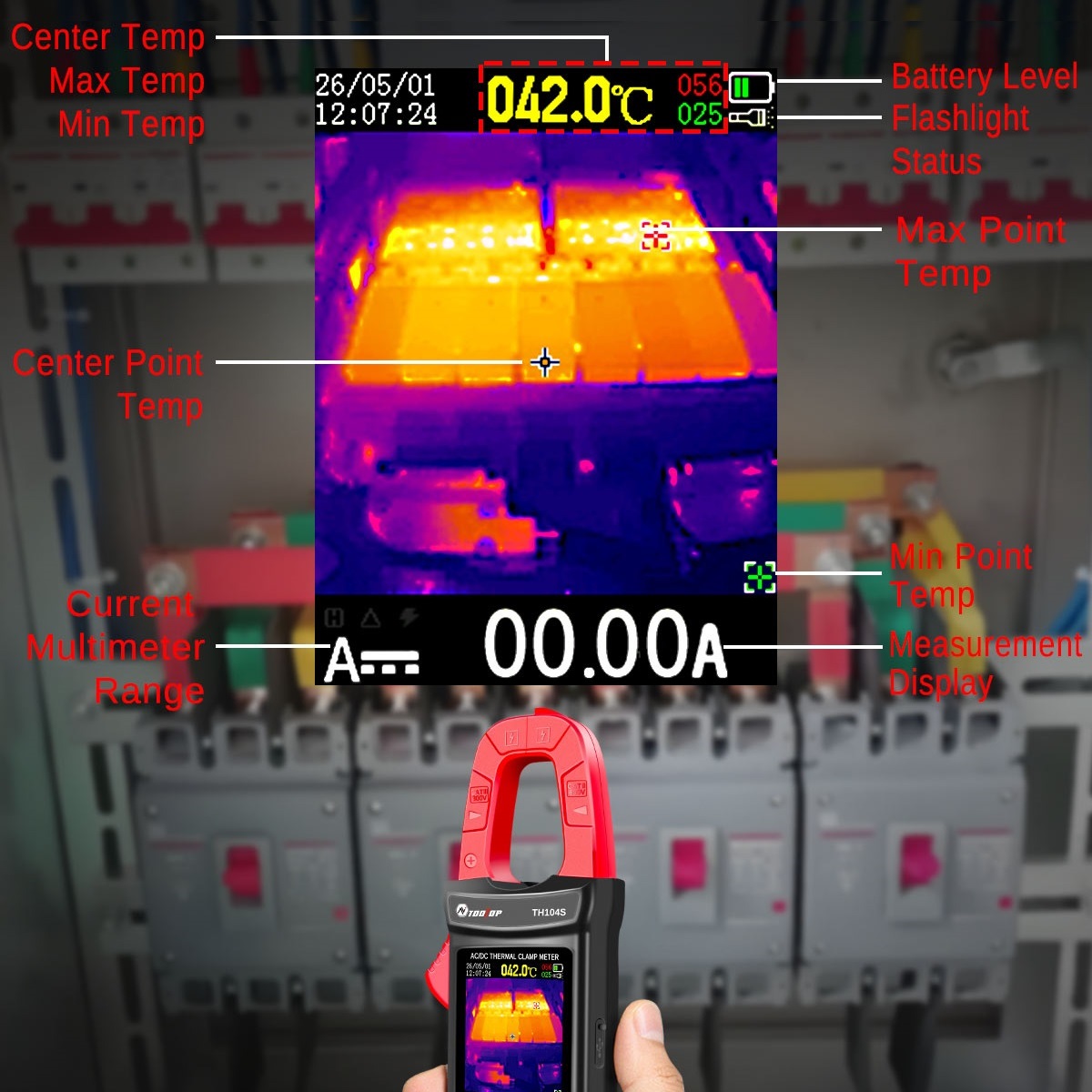TH104S Thermal Clamp Meter 100 - Power Tools Images 评论和价格