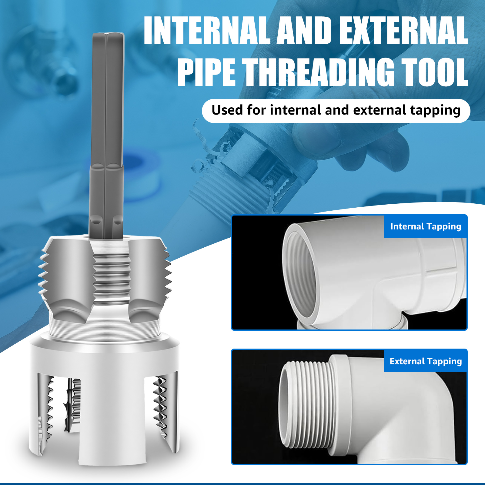 4 in 1 Water Pipe Thread Cutti - Power Tools Plumbing 评论和价格