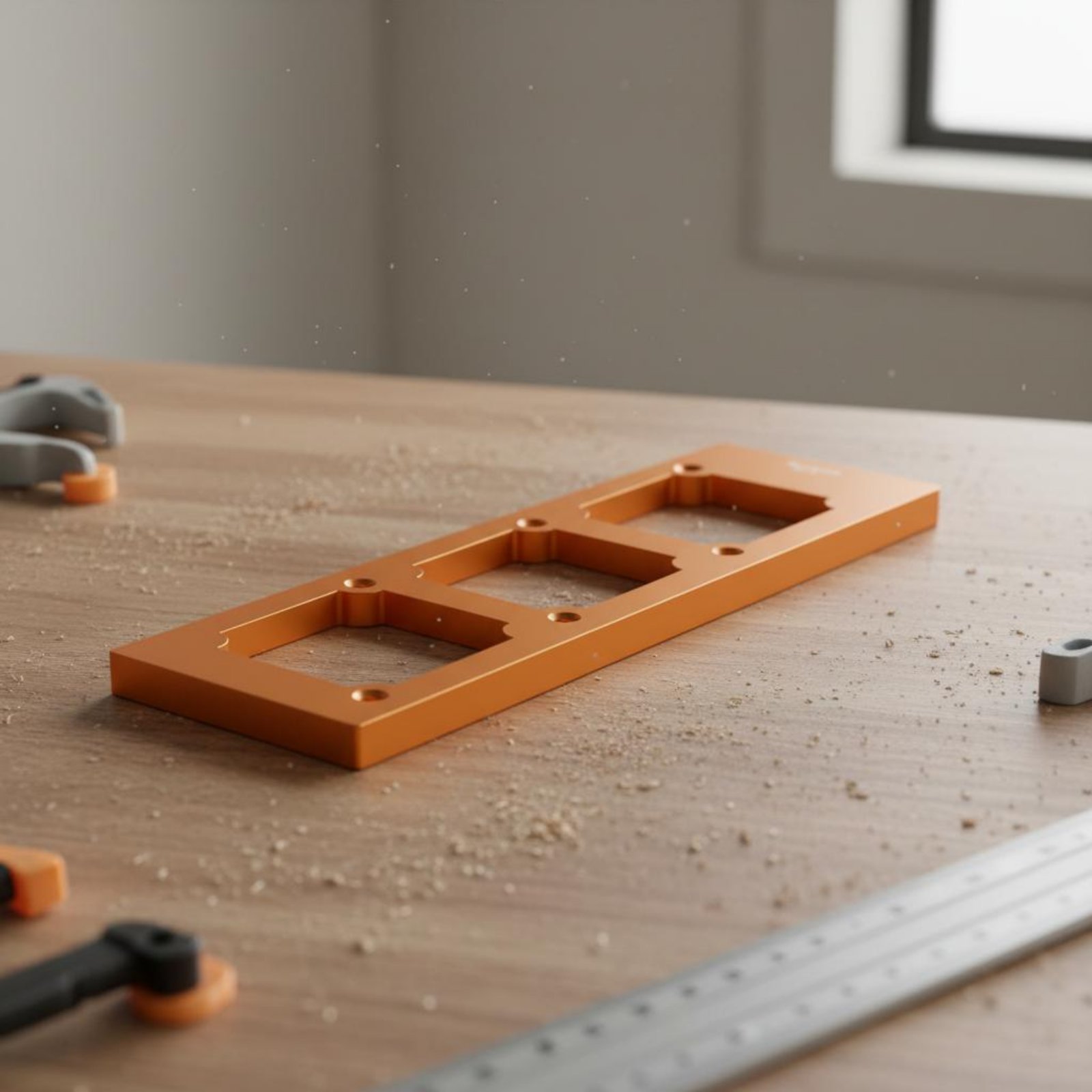 Socket Cutout Template Thicken - Power Tools Guide 评论和价格