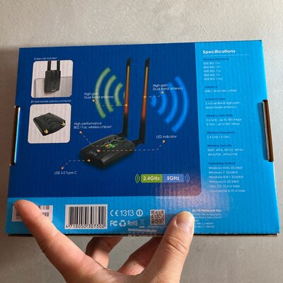New ALFA AWUS036ACH Uses RTL88 - Power Tools For Linux 评论和价格