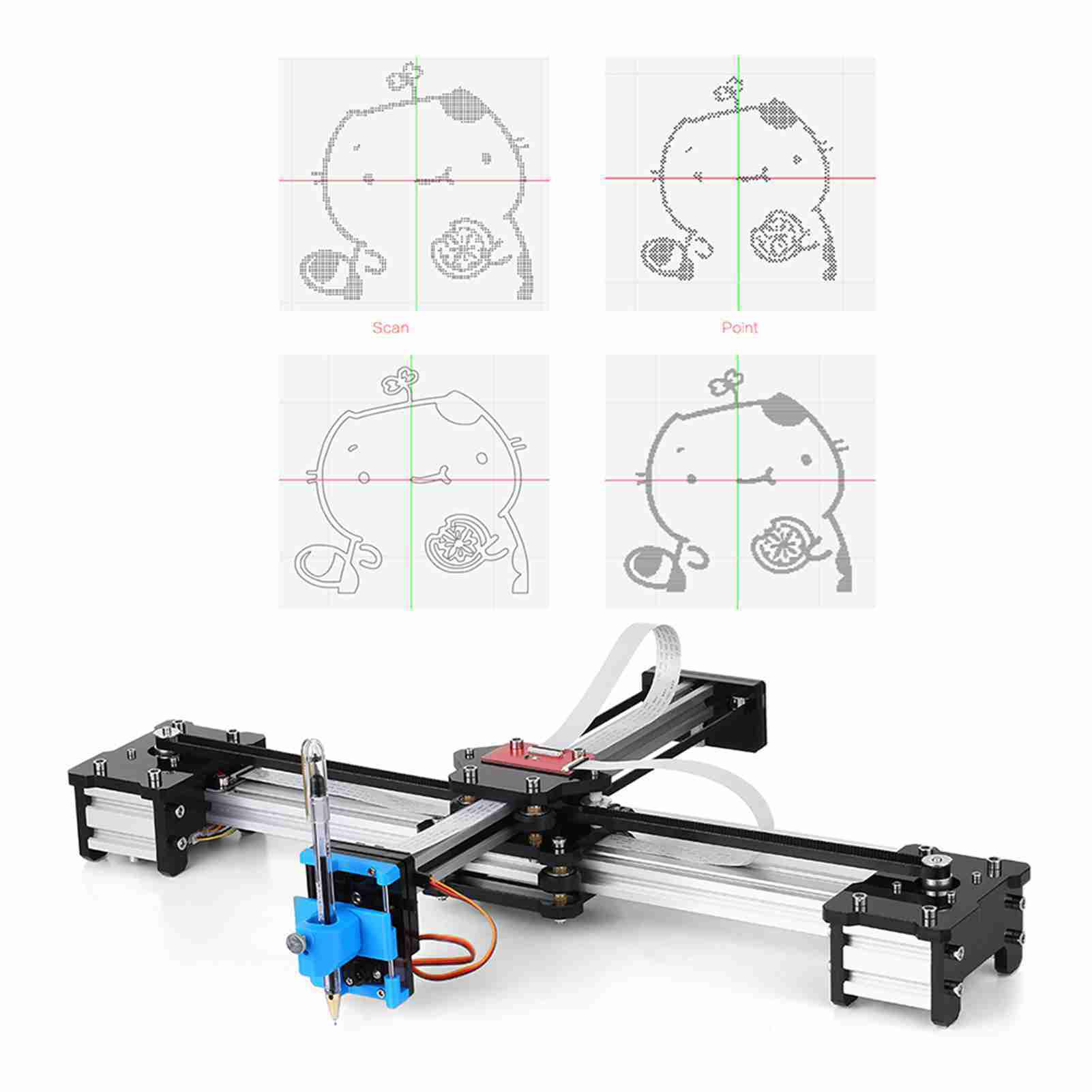 VG-X4 Desktop Assembled Plotte - Power Tools Drawing 评论和价格