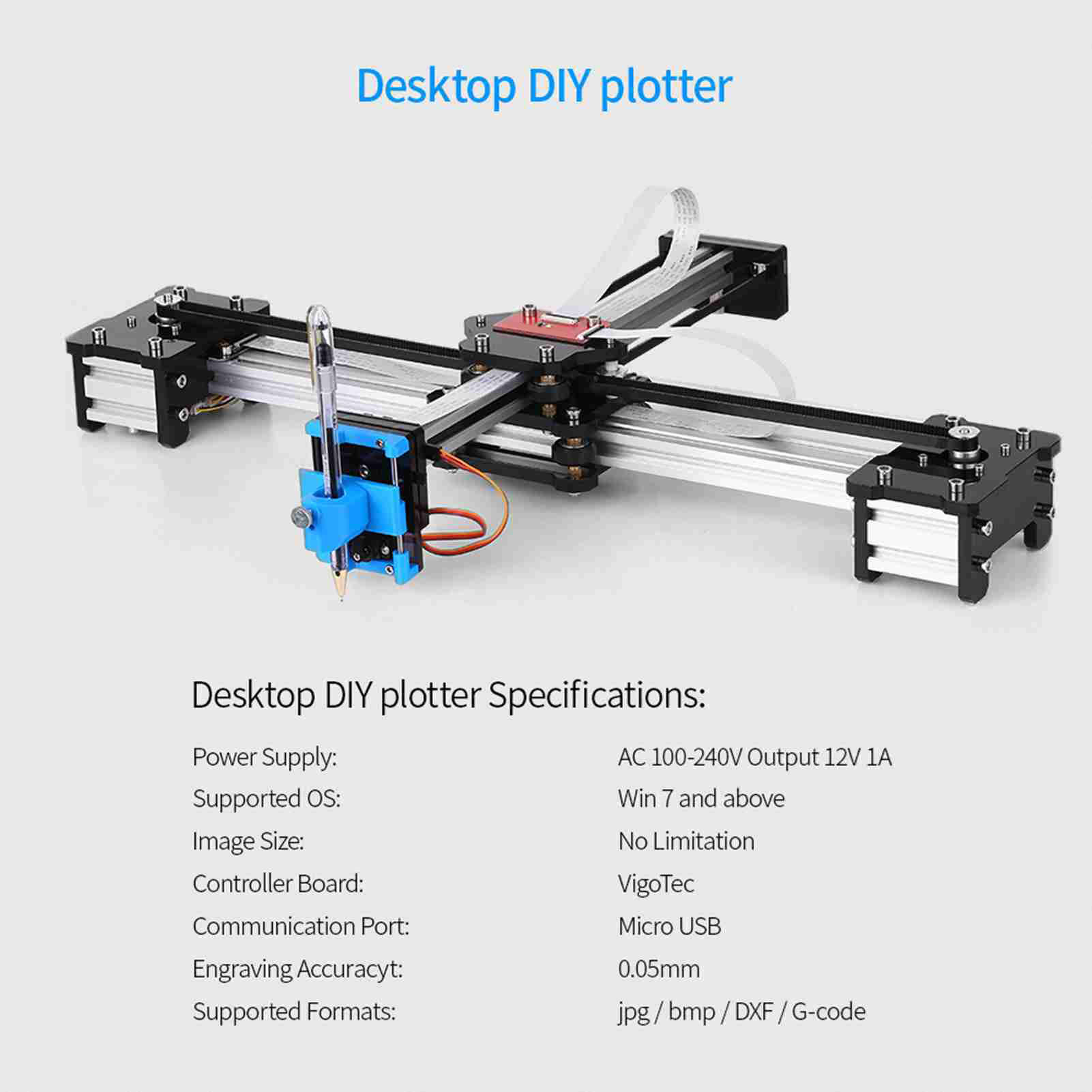 VG-X4 Desktop Assembled Plotte - Power Tools Drawing 评论和价格