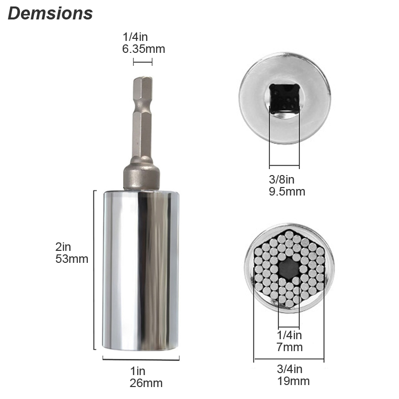 Universal Socket Wrench Head S - Power Tools List 评论和价格