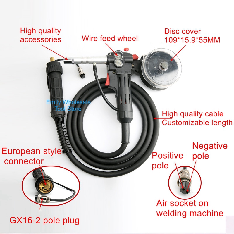 Wire drawing welding gun two-p - Power Tools Drawing 评论和价格