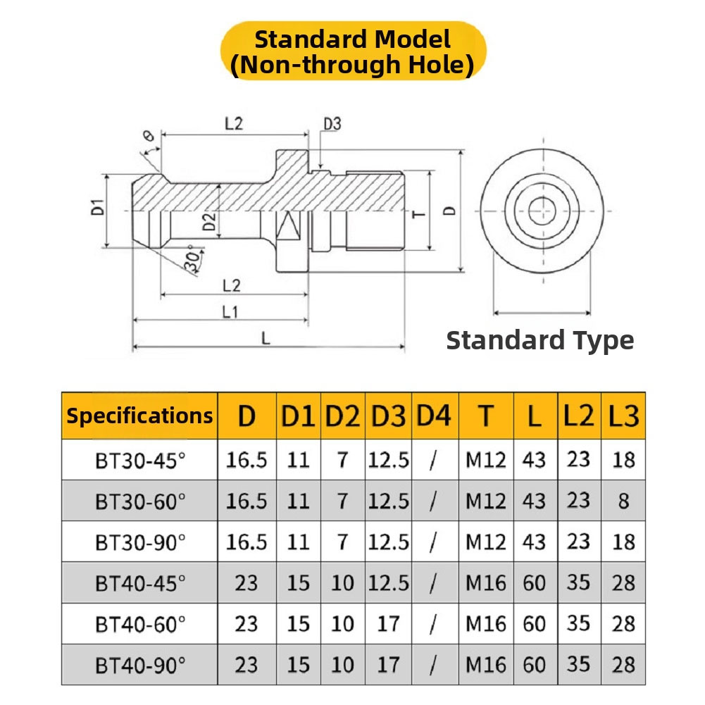 For Milling Machines BT30 Pull - Power Tools Drawing 评论和价格