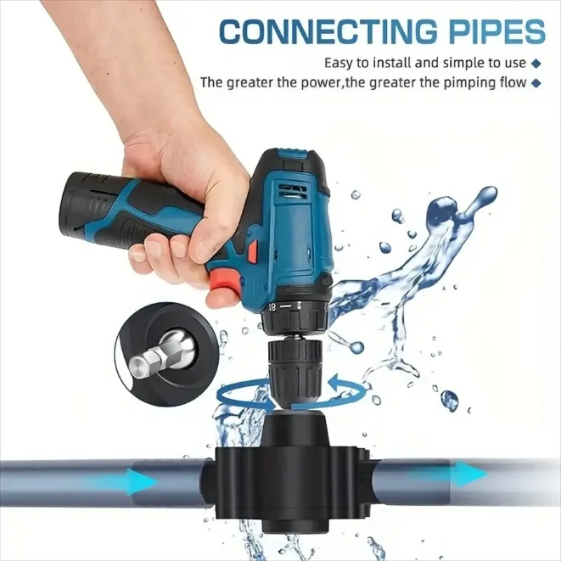 Portable Electric Drill Pump S - Power Tools Plumbing 评论和价格