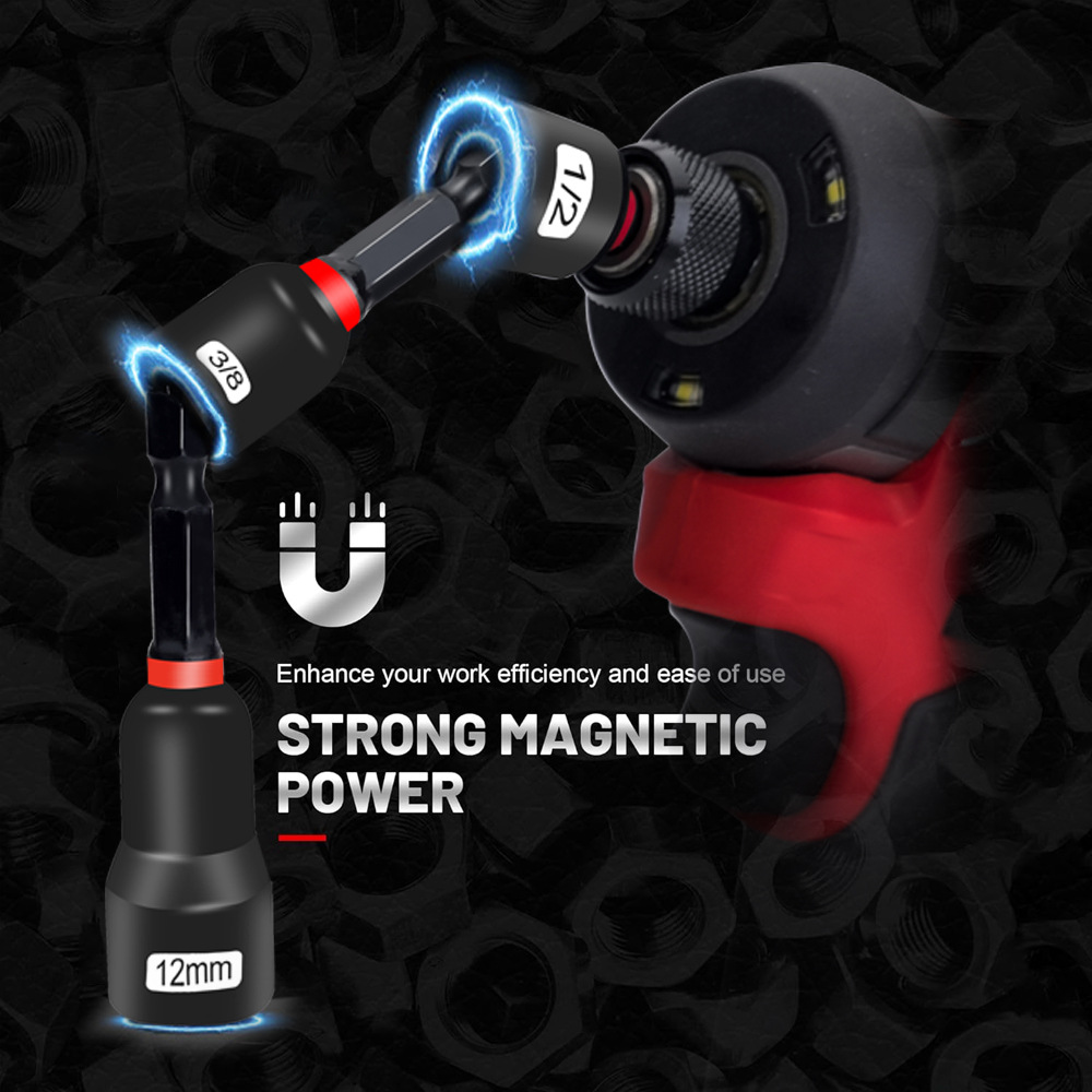 55PCS Magnetic Impact Nut Driv - Power Tools List 评论和价格