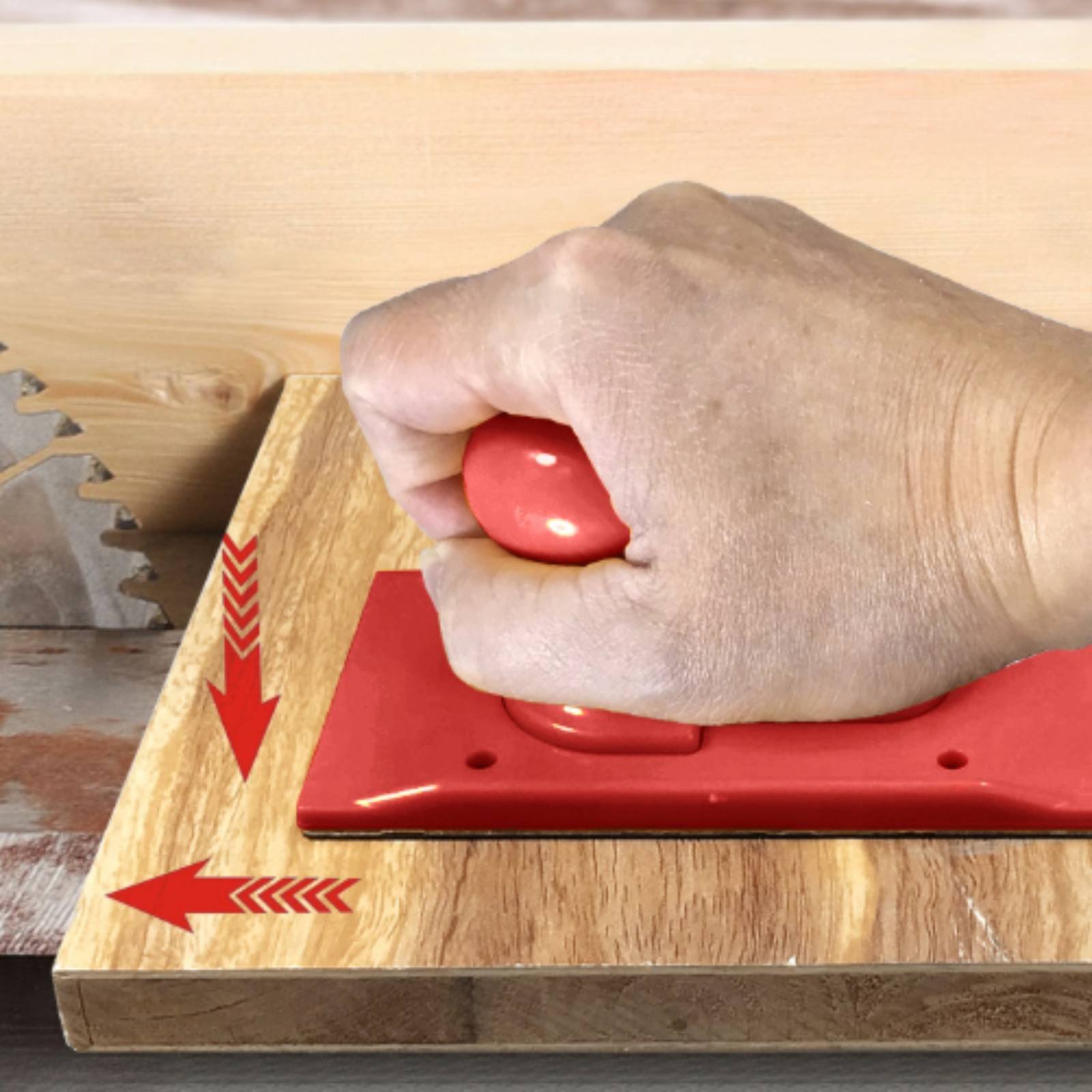 2 Pieces Woodworking Push Bloc - Power Tools For Woodworking 评论和价格