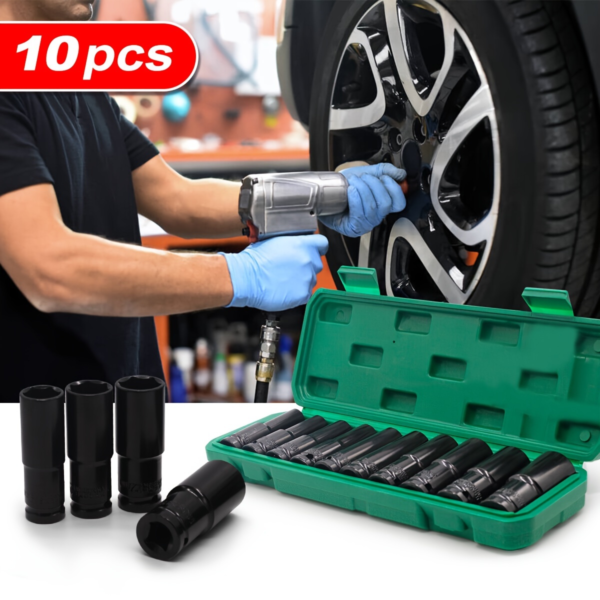 10pcs 1/2 Inch 8-24mm Power So - Power Tools List 评论和价格