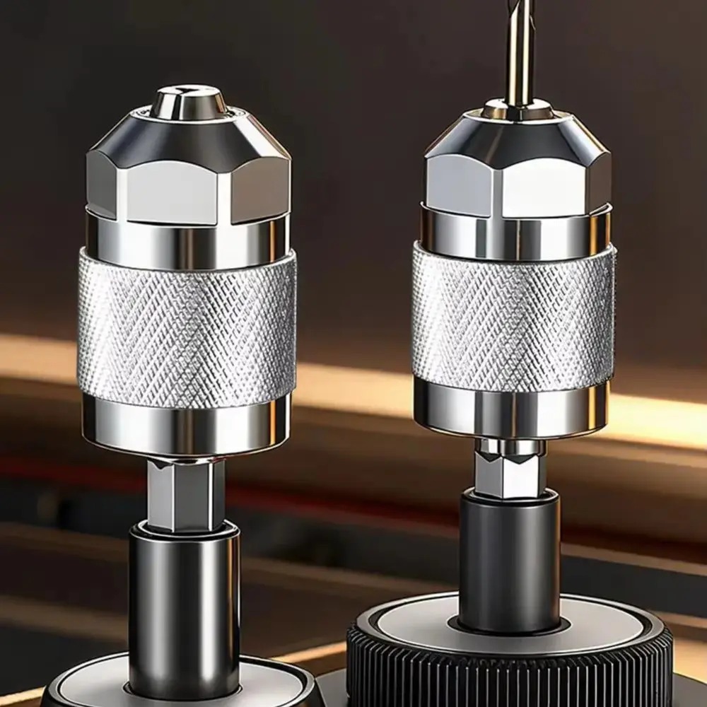 3-Jaw Keyless Drill Chuck Adap - Power Tools For Woodworking 评论和价格