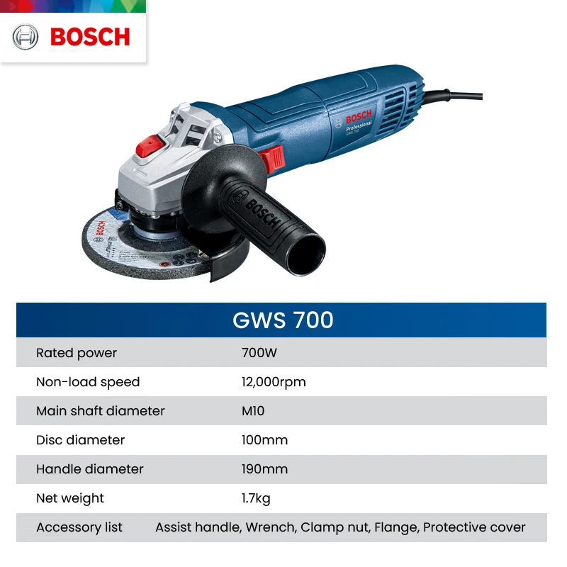 Bosch GWS700 Electric Angle Gr - Power Tools Grinder 评论和价格
