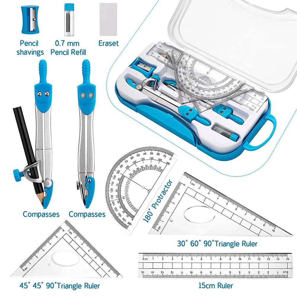 New Shown-Geometry Set 10 Pcs  - Power Tools Drawing 评论和价格