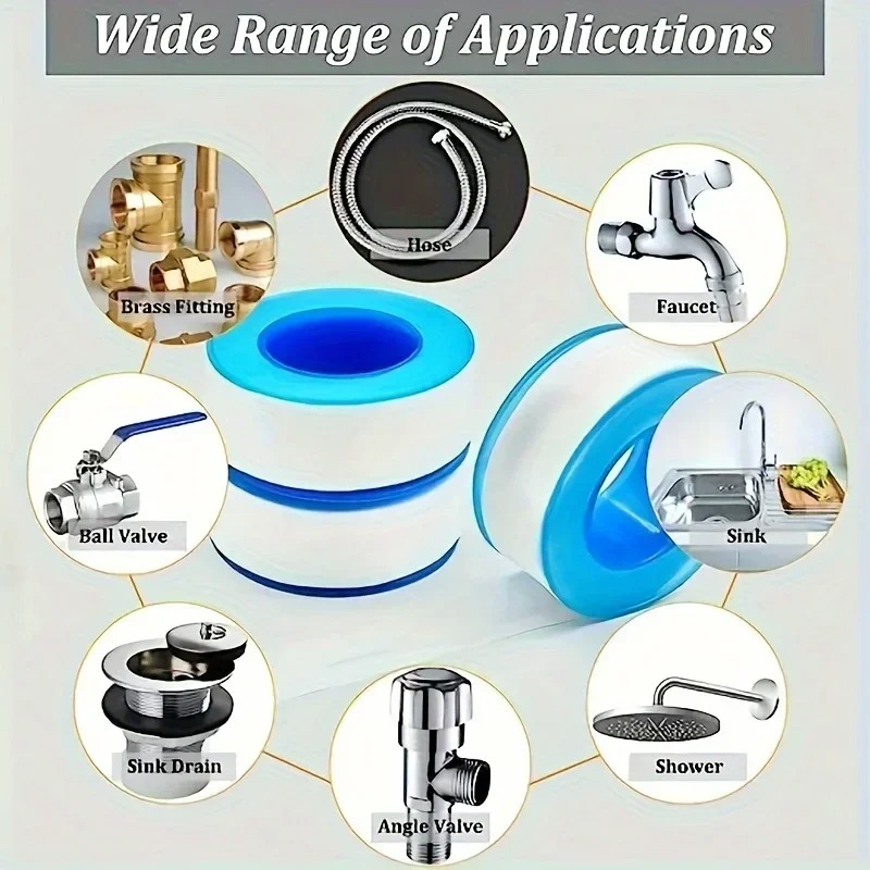 1-20pc Faucet Sealing Thread T - Power Tools Plumbing 评论和价格